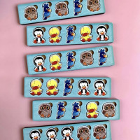 Деревяна настільна гра "Птахи" Ubumblebees (ПСД167) PSD167 сортер-комодик