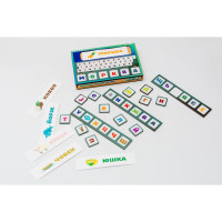 Дерев'яна іграшка-сортер "Абетка комп'ютер" Puz-73913, 32 карточки Дерев'яна іграшка-сортер "Абетка комп'ютер" Puz-73913, 32 карточки