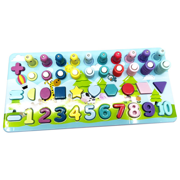 Дошка математична вкладиш 90135 з магнітною рибалкою Дошка математична вкладиш 90135 з магнітною рибалкою