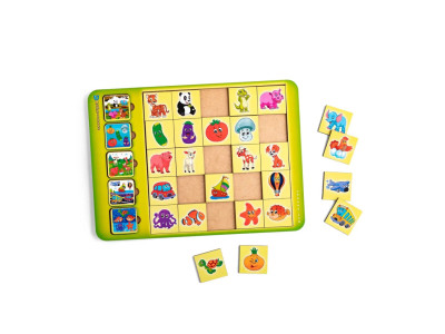 Деревяний сортер "Асоціації-картинки" PSD057