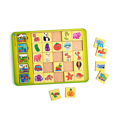 Деревяний сортер "Асоціації-картинки" PSD057