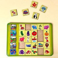 Деревяний сортер "Асоціації-картинки" PSD057