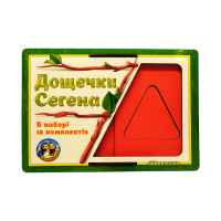 Вкладиші Дошки Сегена "фігури кольори" (ПСД212) PSD212