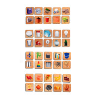 Деревяний сортер "Сортування сміття" PSD002