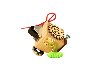 Розвиваюча іграшка Бізікуб "Дорожній" Temple Group TG200139 5х5х5 см