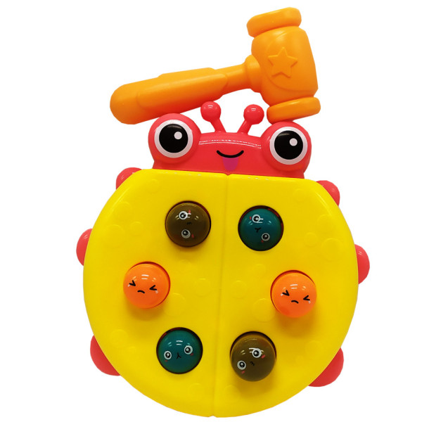 Логіка-стукалка WQ-6 в комплекті молоток Божа Корівка Логіка-стукалка WQ-6 в комплекті молоток Божа Корівка