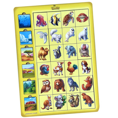 Деревяний дитячий сортер "Асоціації тварини" (ПСД300) PSD300