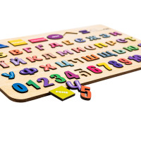 Дитяча розвиваюча дошка-сортер "Абетка, Цифри, Фігури" Арт-15471 А3 Дитяча розвиваюча дошка-сортер "Абетка, Цифри, Фігури" Арт-15471 А3