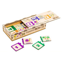 Деревяна головоломка-пазл з цифрами Puz-53322