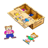 Деревяна настільна гра Ведмедики Puz-12141