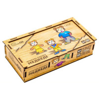 Деревяна настільна гра Ведмедики Puz-12141