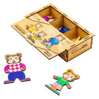 Деревяна настільна гра Ведмедики Puz-12141