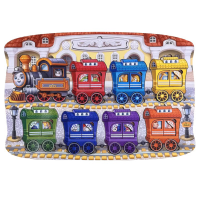 Деревяний дитячий сортер "Потяг великий" (ПСД296) PSD296