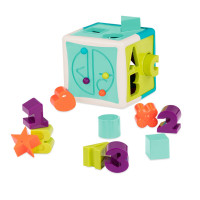 Розвиваюча іграшка-сортер Розумний Куб Battat Lite BT2577Z 12 форм