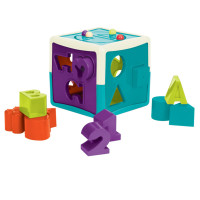 Розвиваюча іграшка-сортер Розумний Куб Battat Lite BT2577Z 12 форм
