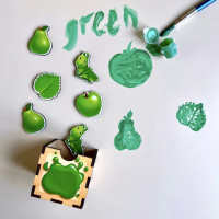 Деревяна настільна гра "Фігури" Ubumblebees (ПСД072) PSD072 сортер-комодик