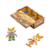 Деревяна настільна гра Лисички Puz-42121