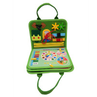 Дитяча розвивальна сумочка-логіка XX45284-2 тактильні розвивальні вправи з фетру Дитяча розвивальна сумочка-логіка XX45284-2 тактильні розвивальні вправи з фетру