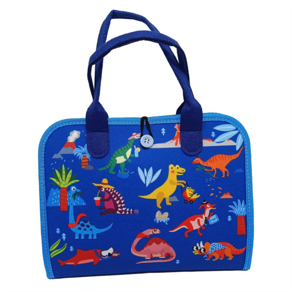 Дитяча розвивальна сумочка-логіка XX45285-3 тактильні, розвивальні вправи, з фетру Дитяча розвивальна сумочка-логіка XX45285-3 тактильні, розвивальні вправи, з фетру