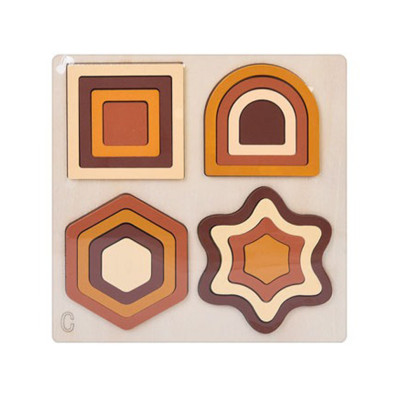 Деревяна іграшка Геометрика MD 0743C розмір 225х225 см