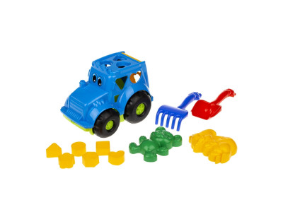 Сортер-трактор "Коник" №2 Colorplast 0336 Синій