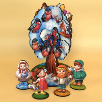 Дитяча настільна гра "Пори року абрикоса" (ПСД295) PSD295 деревяна