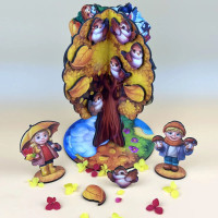 Дитяча настільна гра "Пори року абрикоса" (ПСД295) PSD295 деревяна