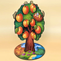 Дитяча настільна гра "Пори року абрикоса" (ПСД295) PSD295 деревяна