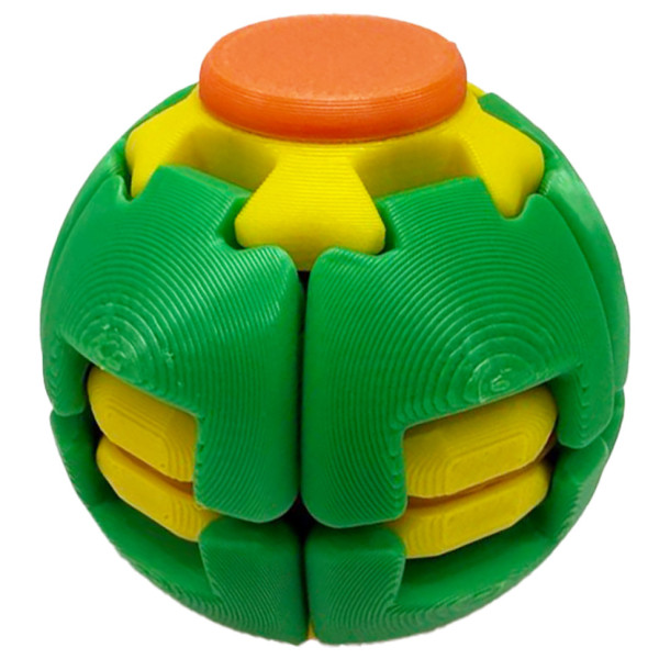 Дитячий антистрес "Spiner-Ball" SPIN-BALL-6(Green-Yellow) розмір 55 см Дитячий антистрес "Spiner-Ball" SPIN-BALL-6(Green-Yellow) розмір 55 см