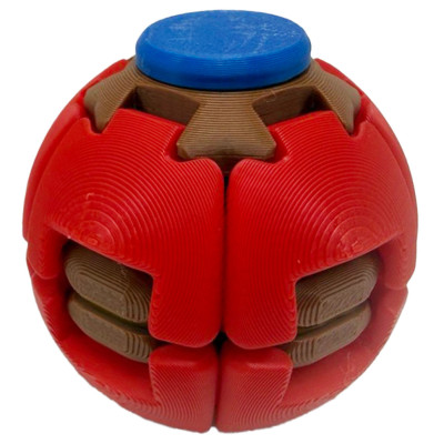 Дитячий антистрес "Spiner-Ball" SPIN-BALL-6(Red) розмір 55 см