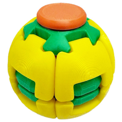 Дитячий антистрес "Spiner-Ball" SPIN-BALL-6(Yellow-Green) розмір 55 см