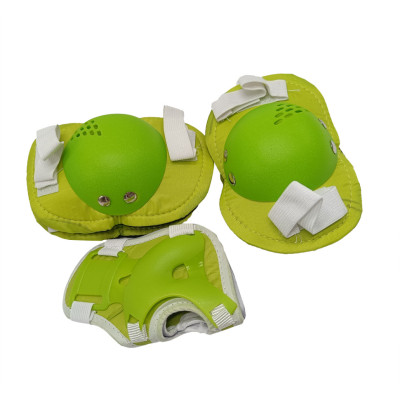 Комплект захисний дитячий MS 0032-2(Green) наколінники налокітники запястя