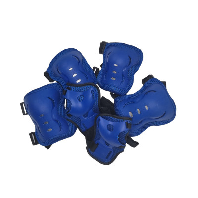 Дитячий набір захисту Bambi MS 0338 для колін ліктів запястків Синій