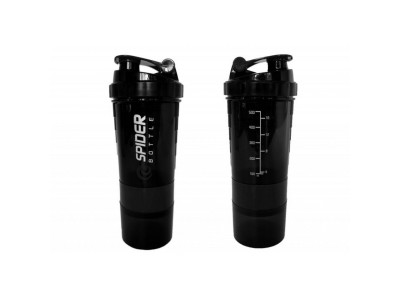 Спортивний шейкер Spider EF-7200-BK 05 л чорний