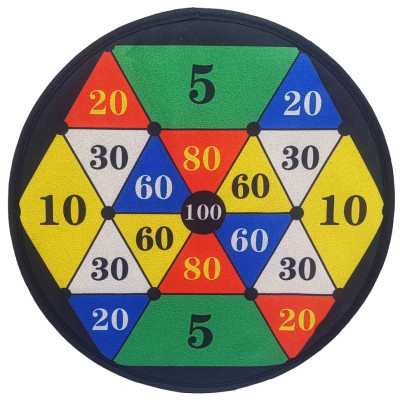 Дартс дитячий MR 0352-5 на липучці мячики 2 шт дротики 2 шт