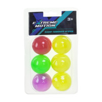 Мячі для тенісу TB2616 матеріал PP 6 шт