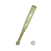 Біта дерев'яна для бейсболу Legioners Baseball NE-BB-50 50 см