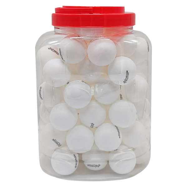 Набір тенісних м'ячиків TT2131(White) 40 мм в банке 40 шт Набір тенісних м'ячиків TT2131(White) 40 мм в банке 40 шт