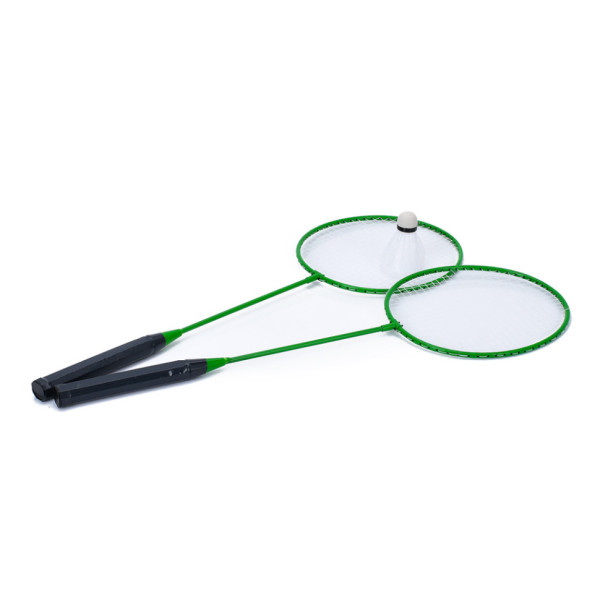 Бадмінтон залізний MS 0755(Green) ракетки 2 шт волан 645-205 см