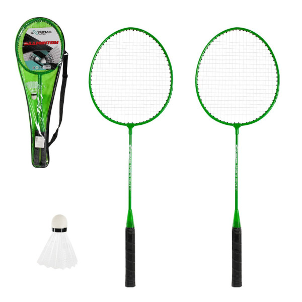 Набір Бадмінтону "Exteme motion" BD24157 2 ракетки 1 волан в чохлі Набір Бадмінтону "Exteme motion" BD24157 2 ракетки 1 волан в чохлі