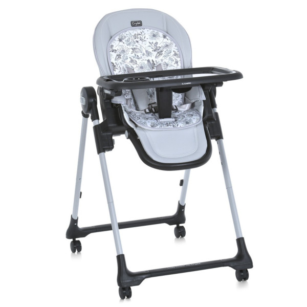 Стільчик для годування CRYSTAL ME 1037-B Gray до 15 кг