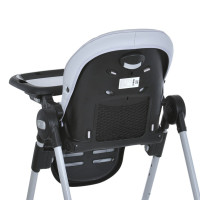 Стільчик для годування CRYSTAL ME 1037-B Gray до 15 кг