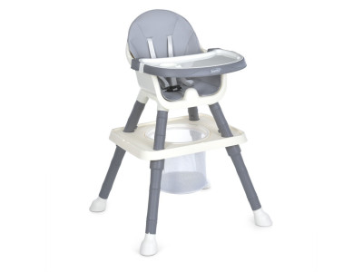 Дитячий стільчик для годування 2 в 1 M 6041 Gray