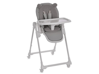 Стільчик для годування CRYSTAL ME 1037 Bear Gray Стільчик для годування CRYSTAL ME 1037 Bear Gray