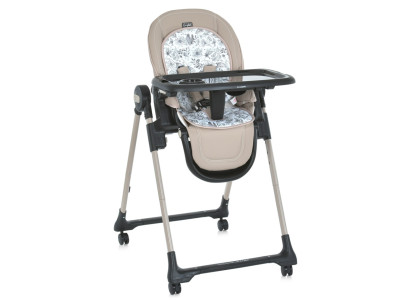 Стілець для годування ME 1037-B CRYSTAL Beige до 15 кг