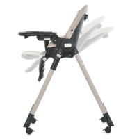 Стілець для годування ME 1037-B CRYSTAL Beige до 15 кг