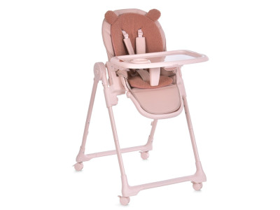 Стільчик для годування CRYSTAL ME 1037 Bear Pink