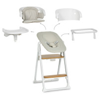 Дитячий стільчик для годування 4 в 1 GROWEE ME 1222 White