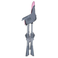 Стільчик для годування M 5722 Lilac до 20 кг складаний 5-ти точковий екошкіра