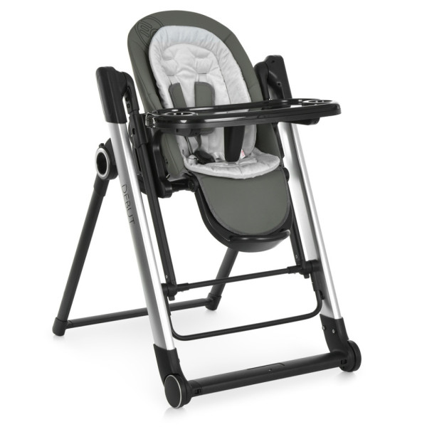 Багатофункціональний стільчик для годування DEBUT ME 1102 Dark Gray
